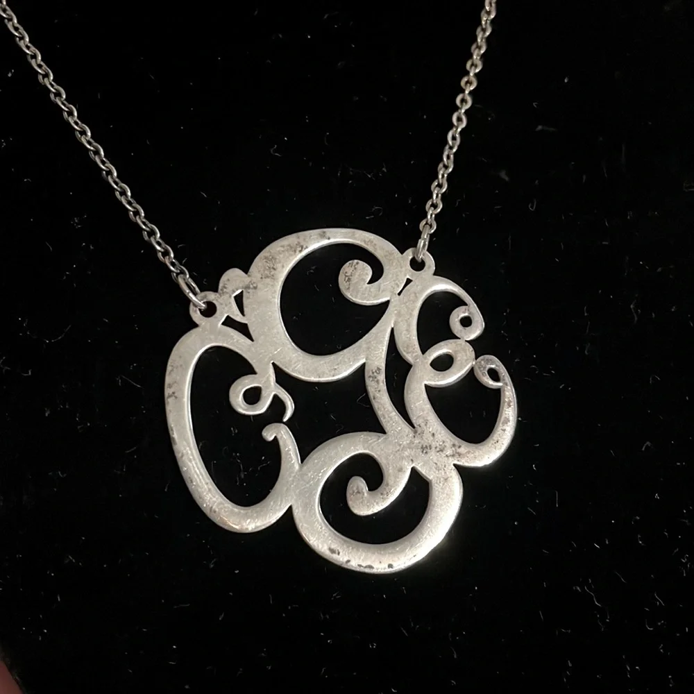 Vintage 925 sterling silver necklace